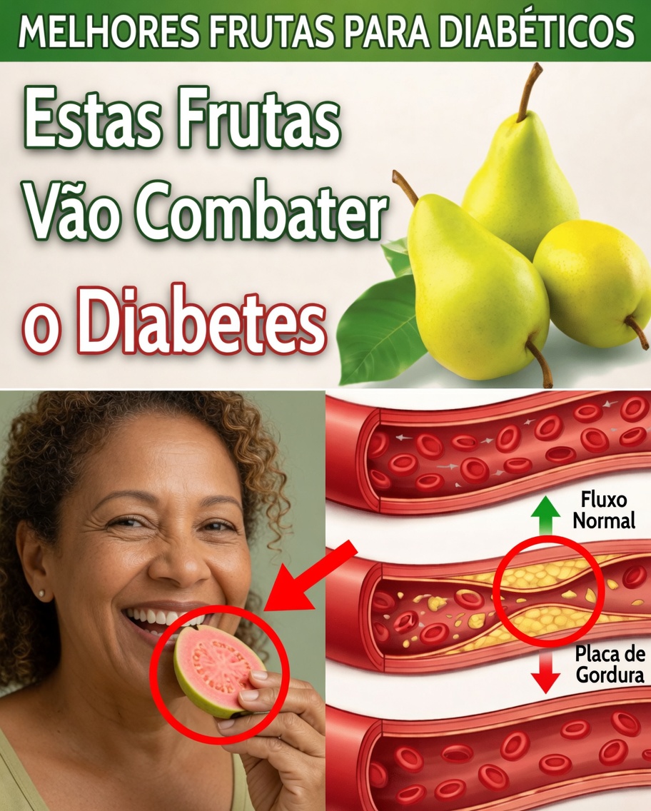 Top 3 Melhores Frutas para Diabéticos que Você Deve Comer para Ajudar a Reduzir Naturalmente o Açúcar no Sangue
