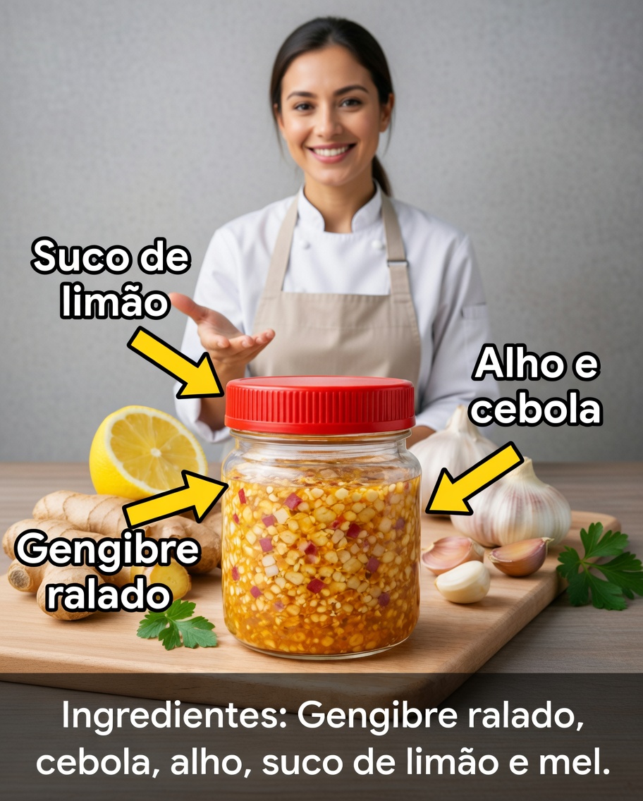 Descubra o Surpreendente Impulso de Bem-Estar do Gengibre, Cebola, Alho, Limão e Mel para a Vitalidade Diária Após os 40 Anos