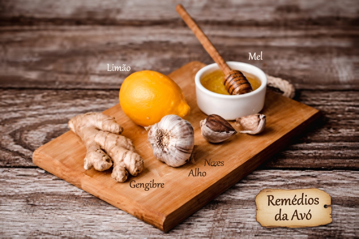 Descubra o Surpreendente Impulso de Bem-Estar do Gengibre, Cebola, Alho, Limão e Mel para a Vitalidade Diária Após os 40 Anos