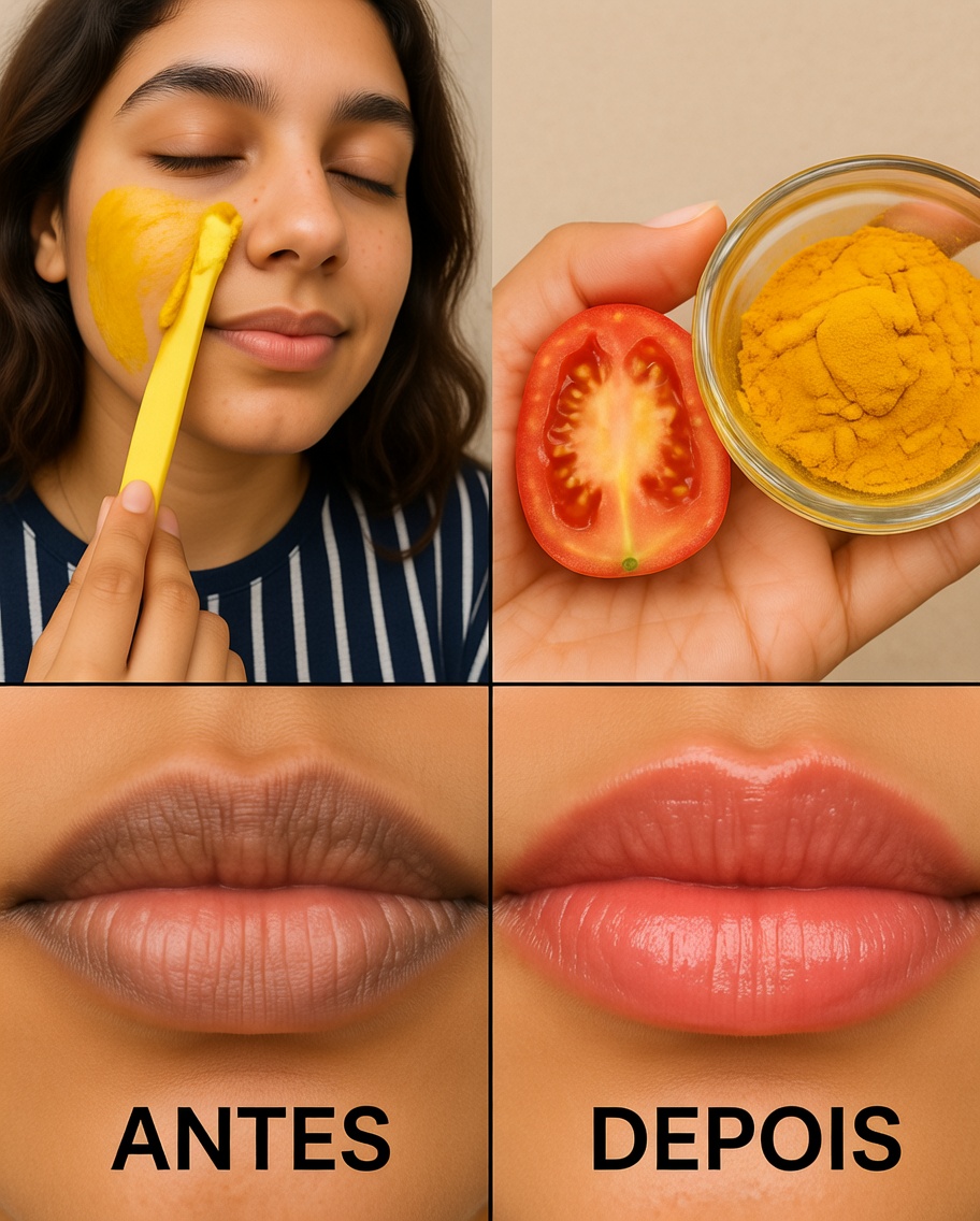 Como Fazer um Simples Creme Caseiro de Tomate e Cúrcuma para Deixar os Lábios Naturalmente Mais Rosados em Casa