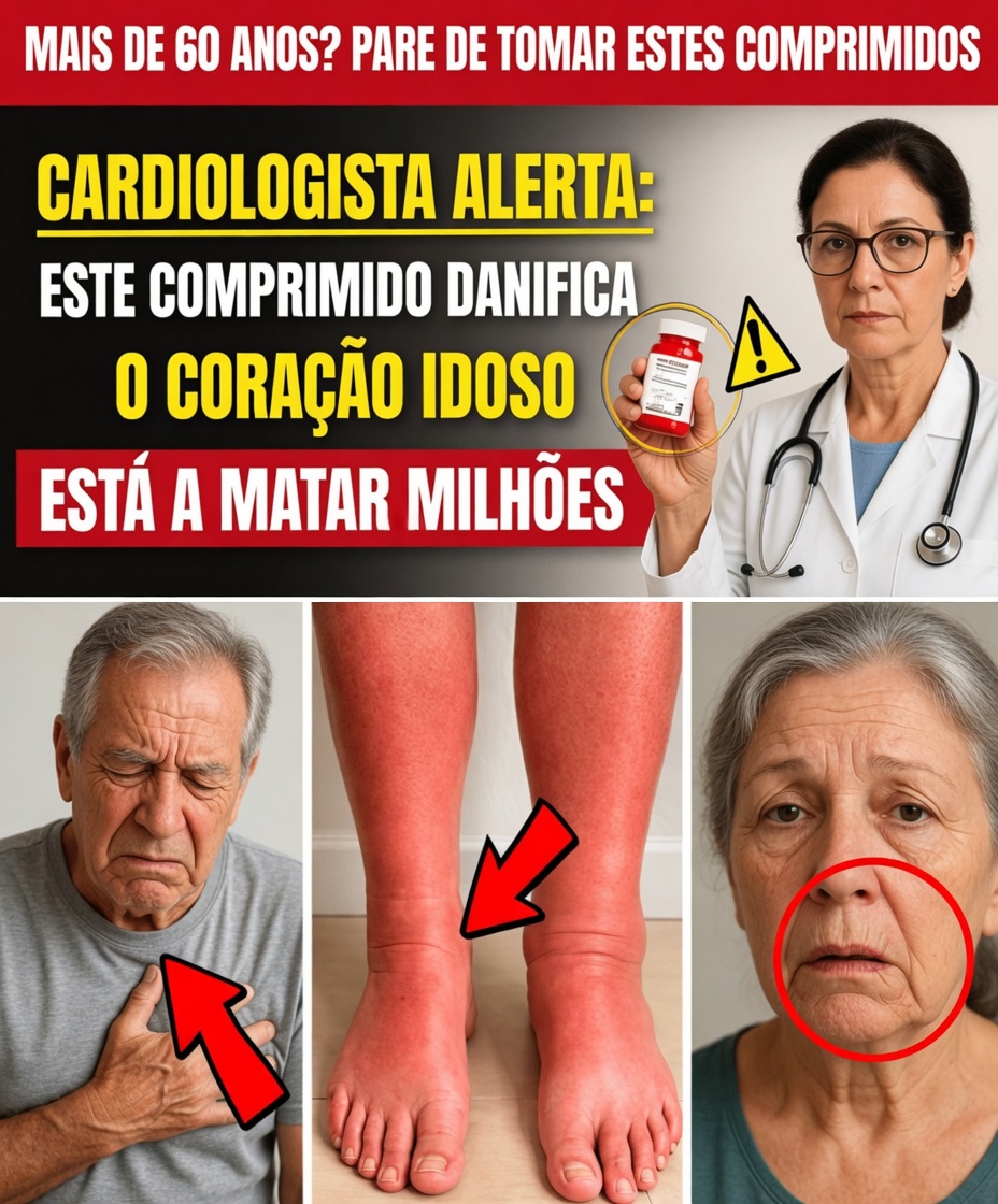 Alerta do Cardiologista: 5 Medicamentos Comuns que Estão Danificando Silenciosamente o Coração de Adultos com Mais de 60 Anos (E o Que Fazer em Vez Disso)