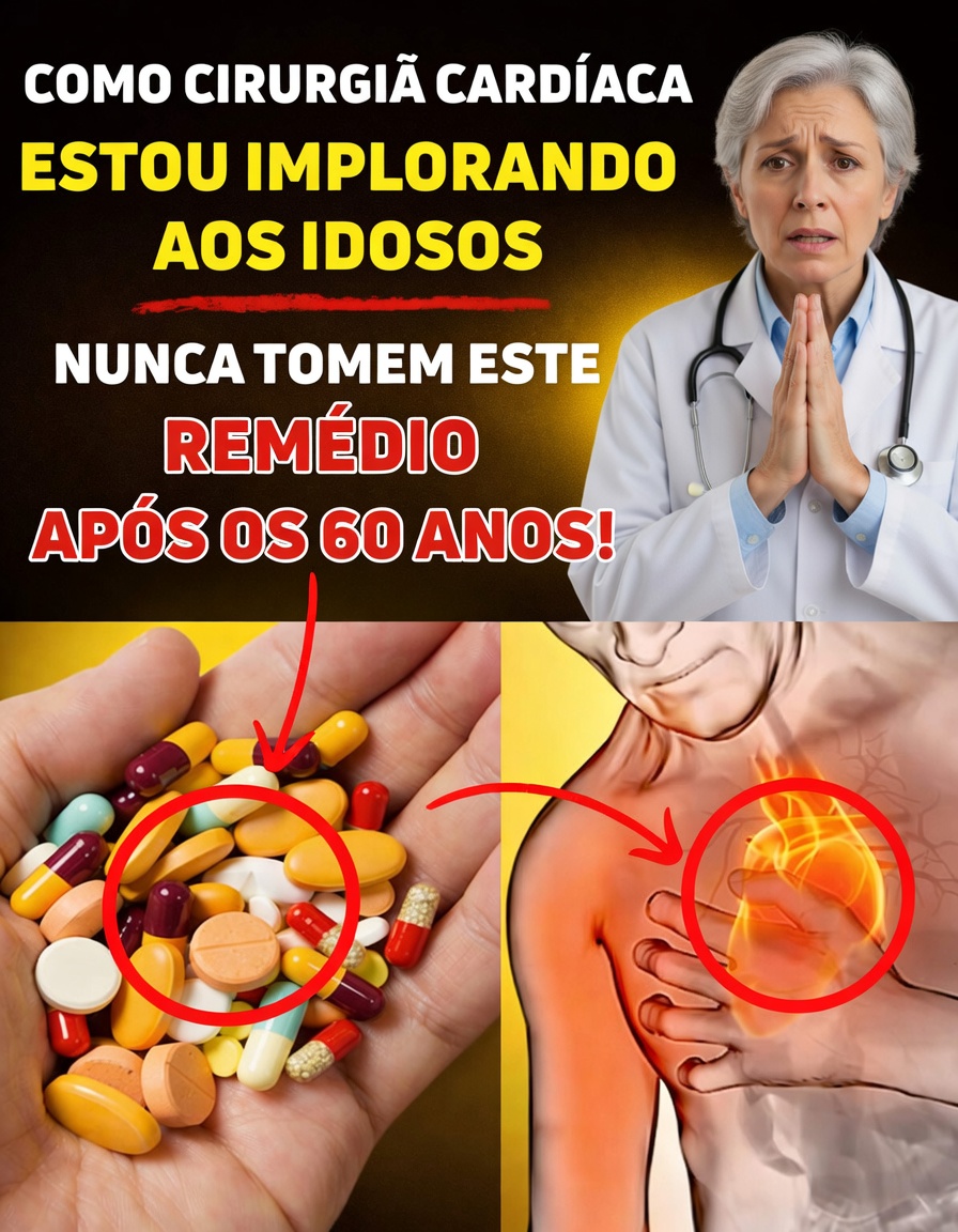Alerta de Cirurgião Cardíaco: Os 7 Comprimidos Comuns que Enfraquecem Silenciosamente os Corações dos Idosos – e Caminhos Mais Seguros para Proteger o Seu