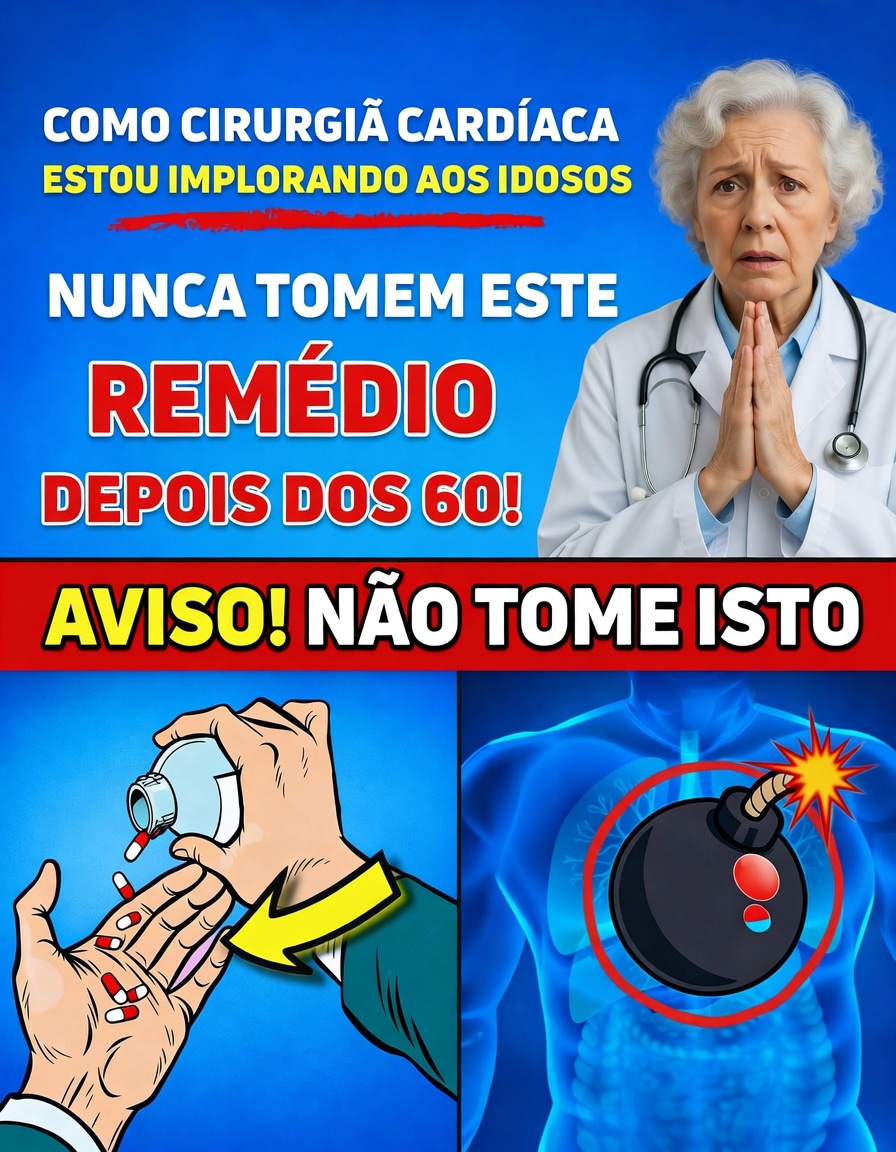 Cirurgião cardíaco alerta: esta pílula comum pode afetar a saúde do coração em idosos – o que saber