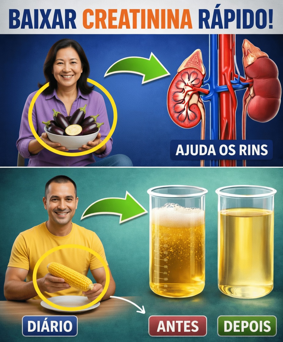 Preocupado com o aumento da creatinina após os 40? Conheça estes 12 superalimentos que ajudam a cuidar da saúde dos rins