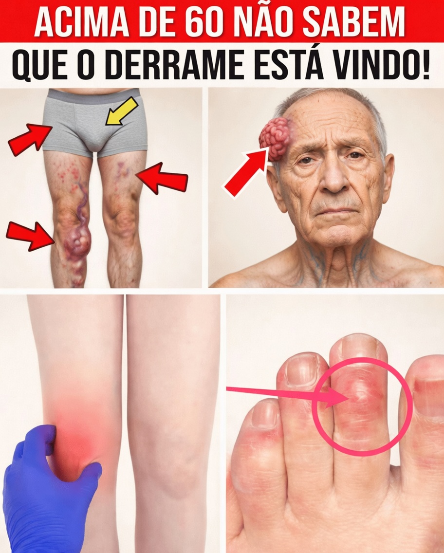 Mulheres com mais de 60 anos: 10 sinais de alerta nas pernas que você não deve ignorar – atenção ao nº 7!