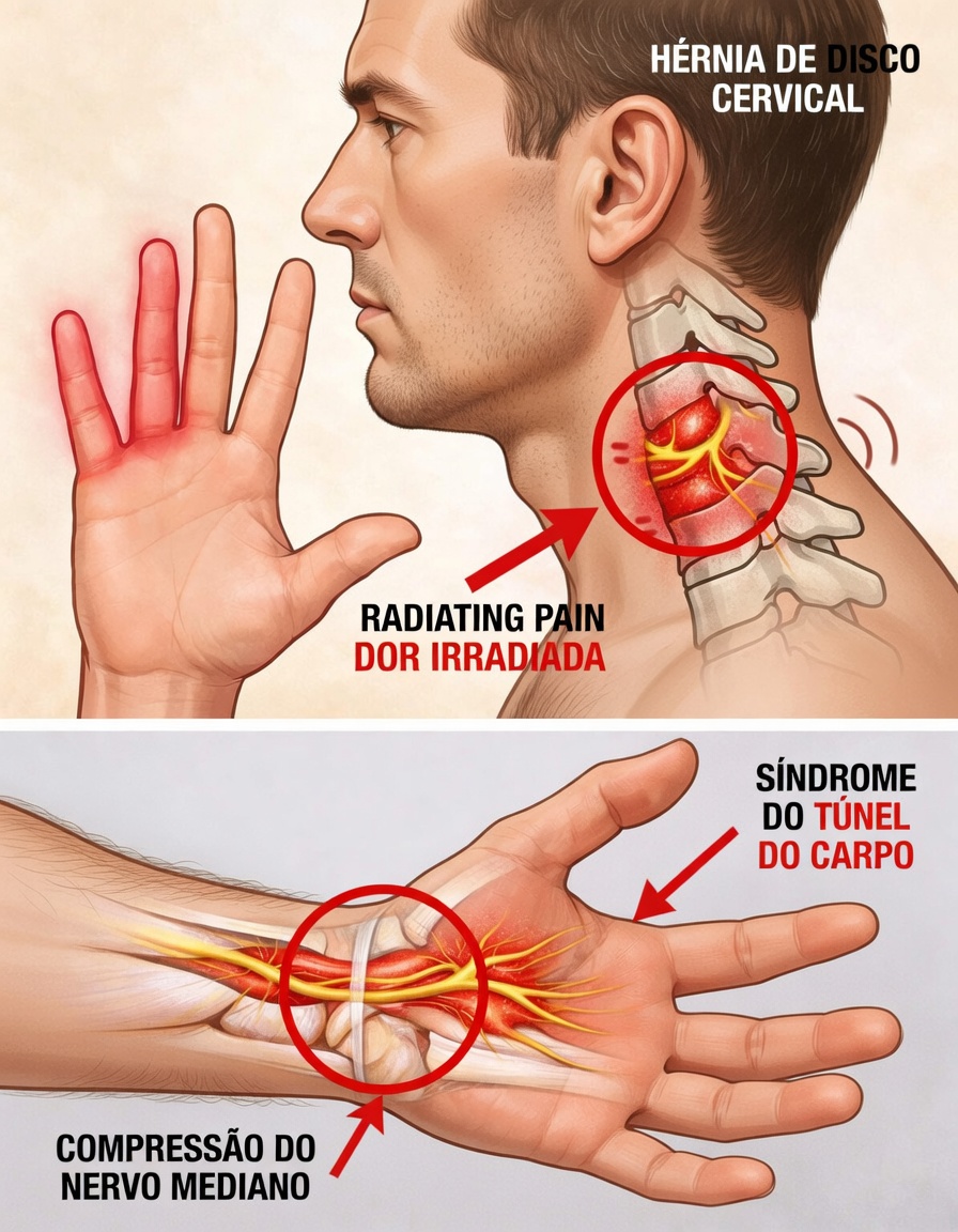 Se suas MÃOS adormecem, é um claro sinal de que você tem can...