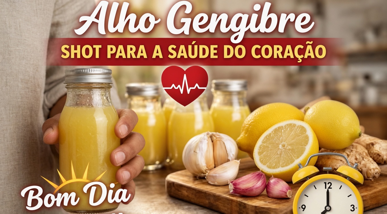 Por Que Esta Bebida de Gengibre, Limão e Alho Está Ganhando Atenção para a Saúde dos Olhos a Partir dos 40 Anos