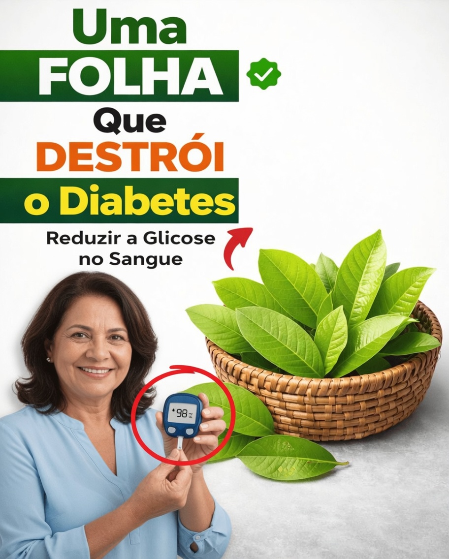 Libere o Poder Desta Folha: Um Aliado Natural Contra o Diabetes e o Mau Colesterol
