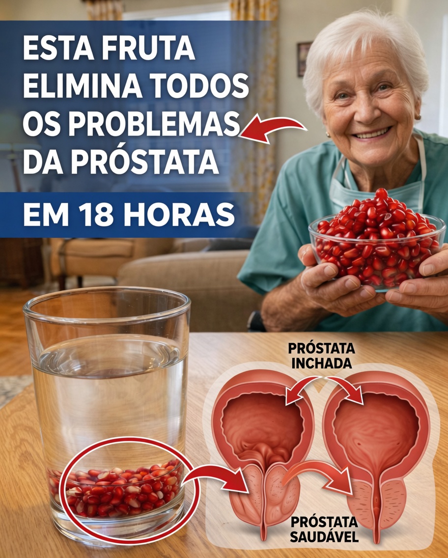 A Fruta Poderosa que Reduz a sua Próstata – O que Ninguém Nunca Conta!