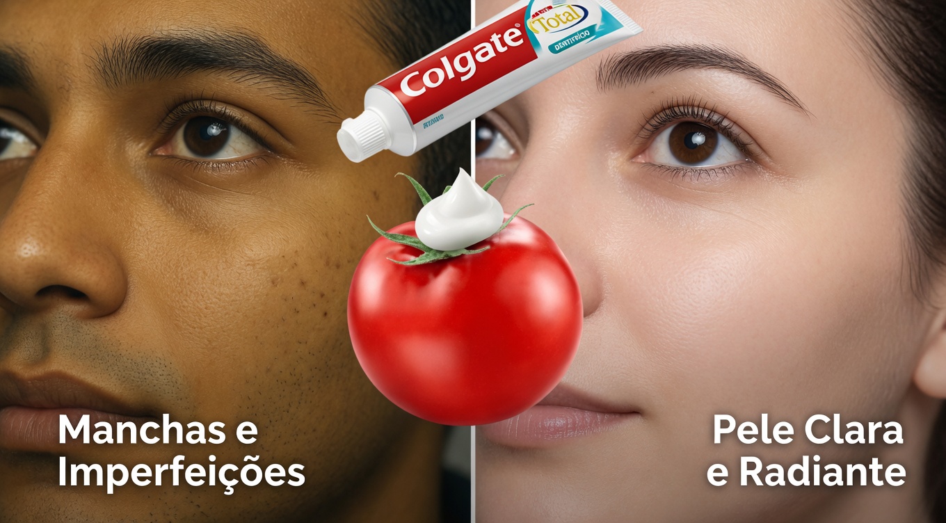 Desvende uma Pele Perfeita Naturalmente: A Máscara Facial de Pasta de Dente e Tomate que Combate Poros Dilatados, Manchas Escuras e Pelos Indesejados