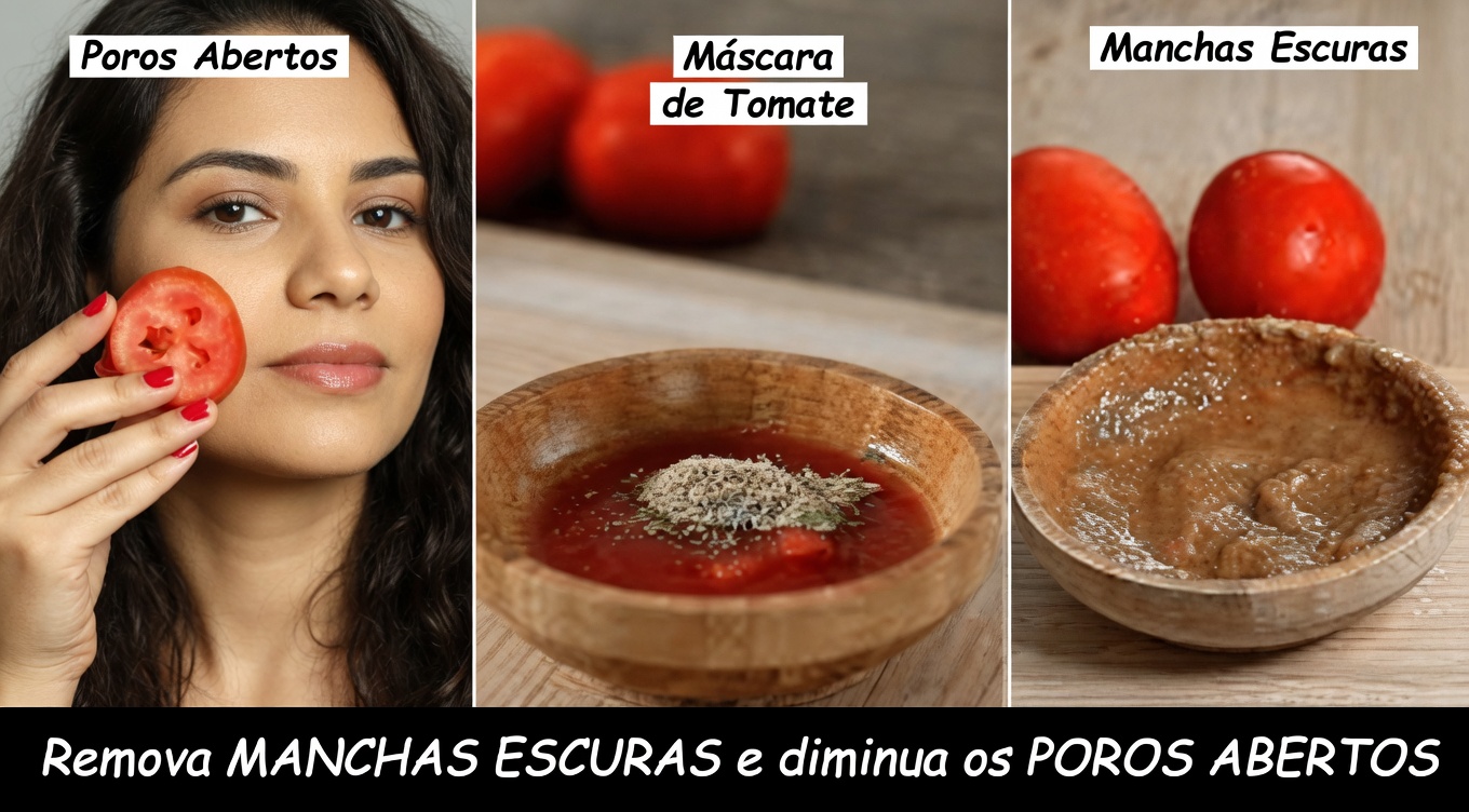 Desvende uma Pele Perfeita Naturalmente: A Máscara Facial de Pasta de Dente e Tomate que Combate Poros Dilatados, Manchas Escuras e Pelos Indesejados