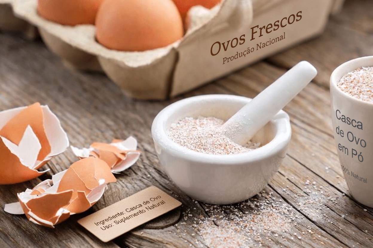 Pó de Casca de Ovo e Creme Dental: Conquiste Dentes Sem Tártaro Naturalmente em Casa