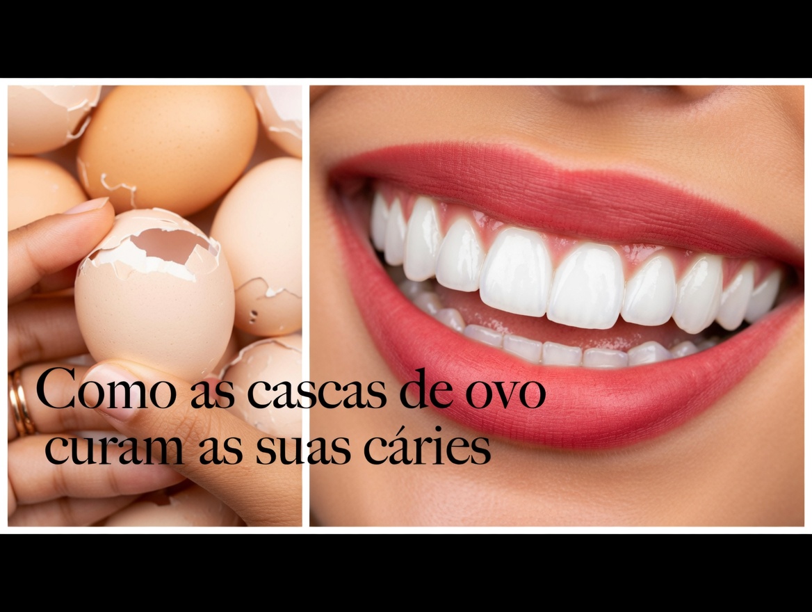 Pó de Casca de Ovo e Creme Dental: Conquiste Dentes Sem Tártaro Naturalmente em Casa
