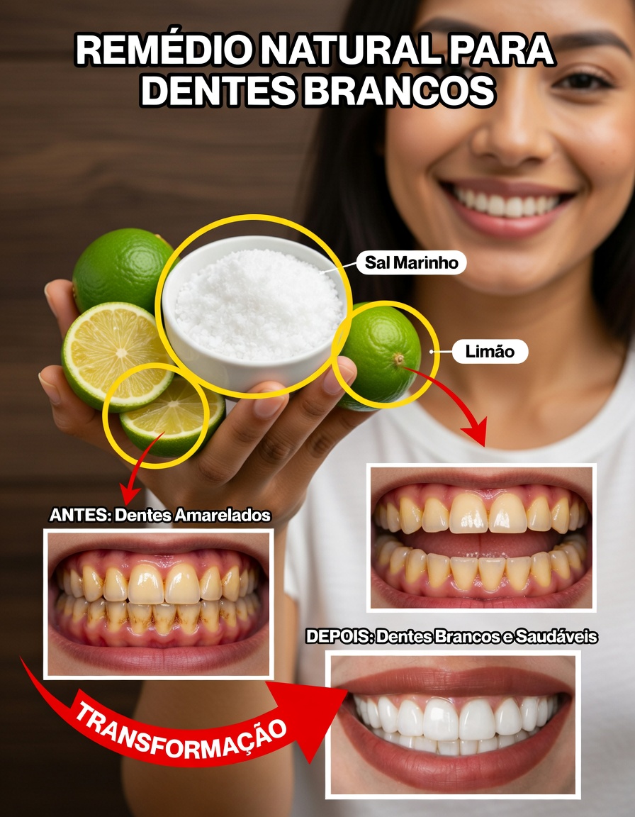 Brilho Radiante: Segredos Naturais para Clarear os Dentes Revelados