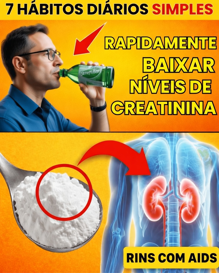 7 Hábitos Diários Simples para Reduzir Rapidamente a Creatinina e Evitar a Diálise!