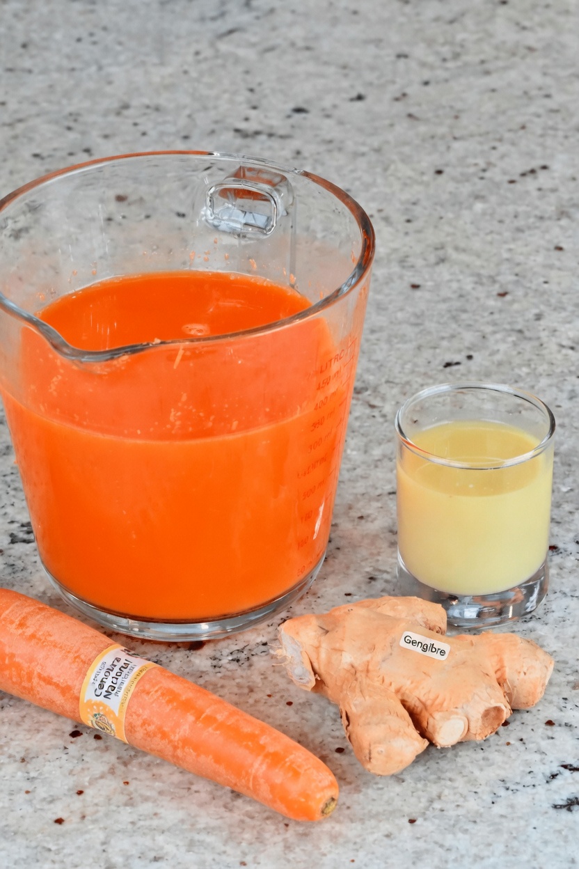 Beba Gengibre, Cenoura e Limão Todas as Manhãs – Seus Olhos Vão Agradecer de Maneiras que Você Nunca Imaginou
