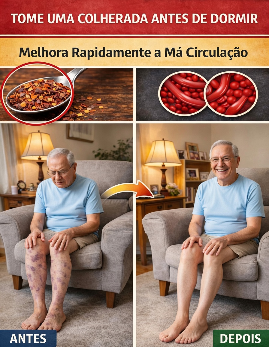 Idosos: Melhore a circulação das pernas durante a noite com este simples hábito antes de dormir