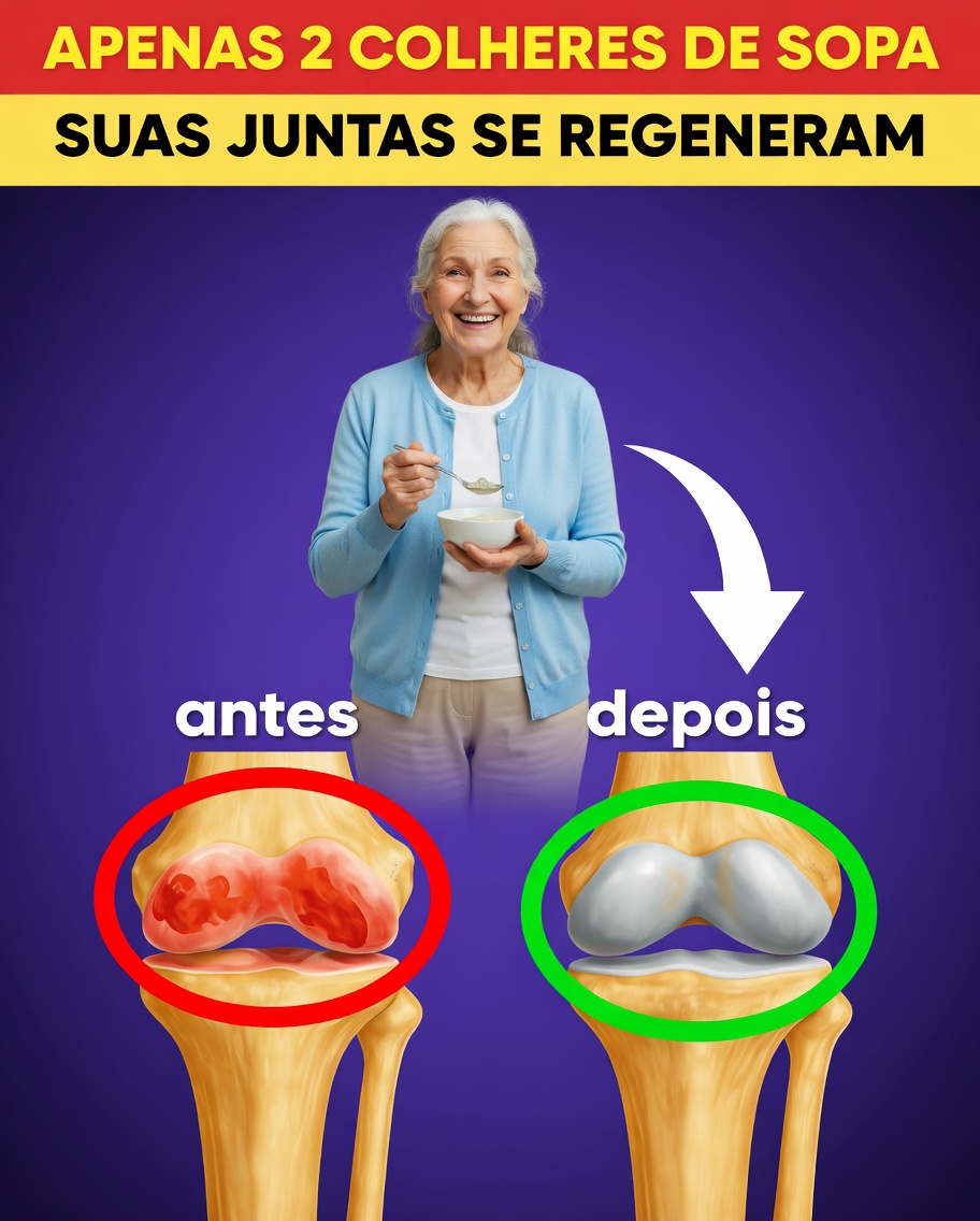 Coma isto todos os dias para aliviar a dor no joelho e reconstruir a cartilagem naturalmente