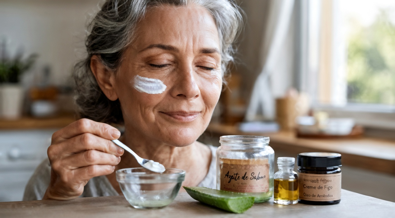 Creme Natural Anti-Rugas: A Simples Receita Caseira que Ajuda a Suavizar Rugas e Rejuvenescer a Pele
