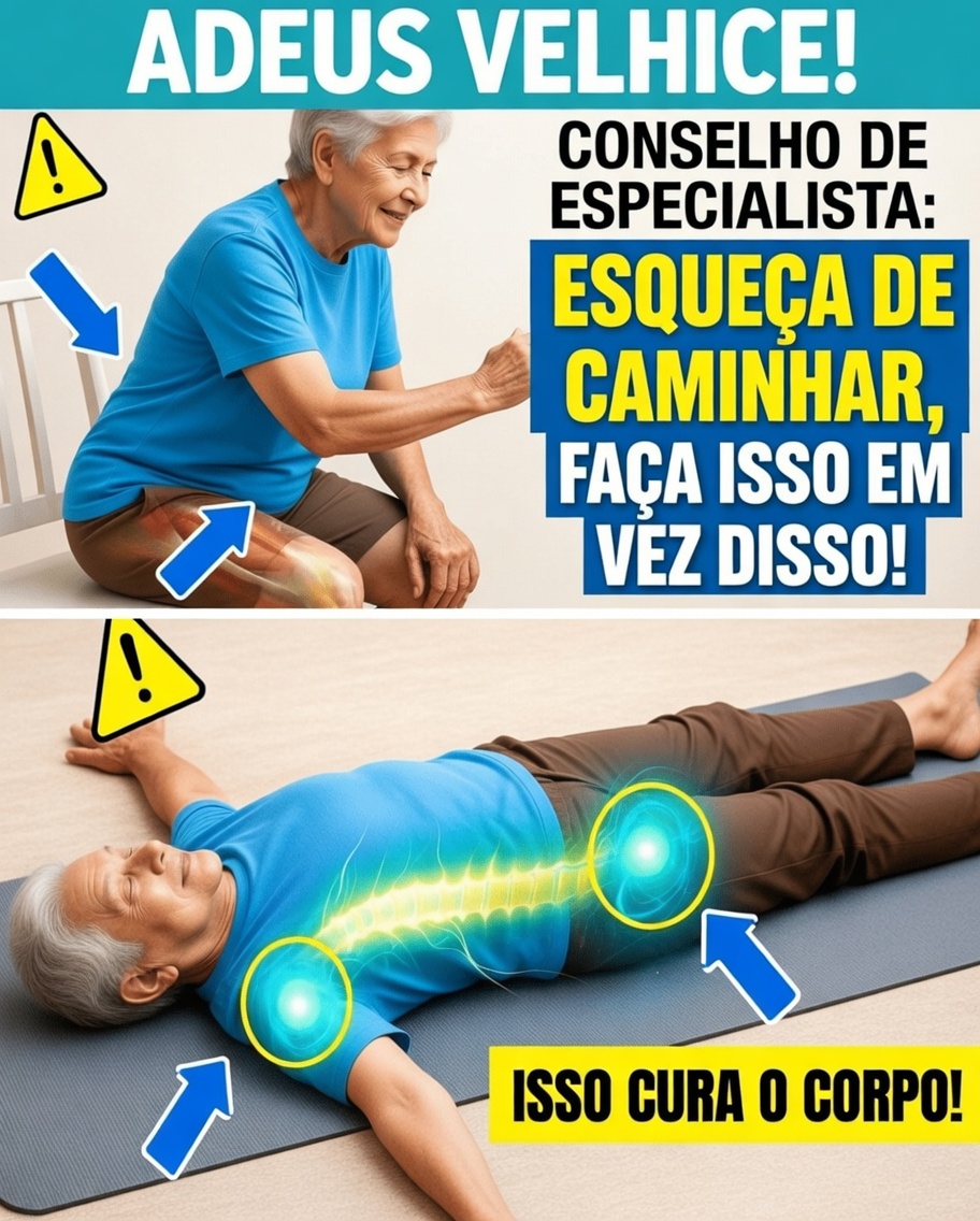 Cirurgião Ortopédico ALERTA: Caminhar Não é o Bastante Após os 75 — Faça ISTO em Vez Disso | Dicas de Saúde para Idosos