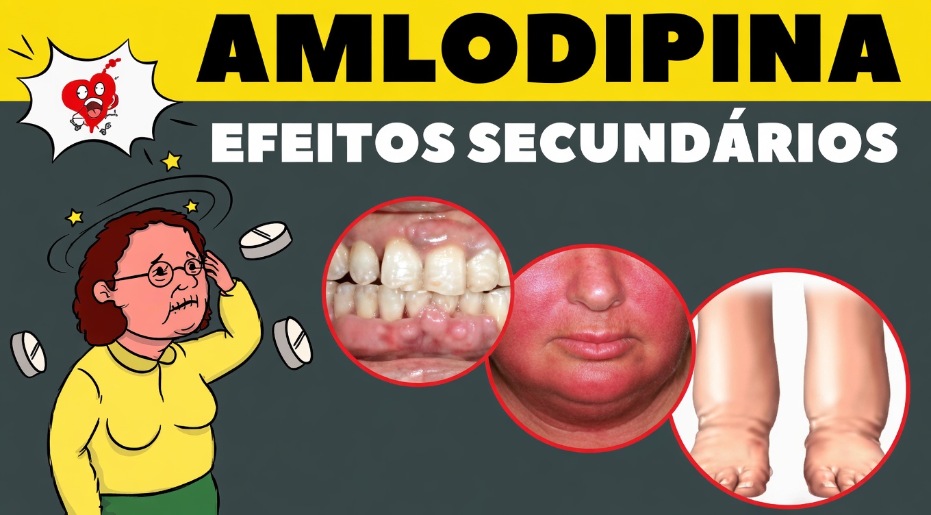 Efeitos Colaterais da Amlodipina: O Que Eles Realmente Significam e Passos Simples que Podem Ajudar a Reduzir o Desconforto