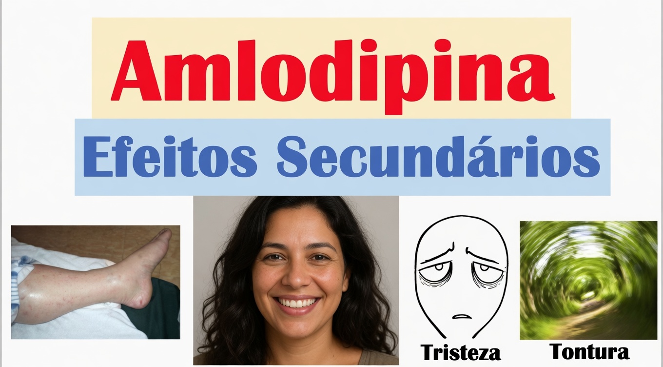 Efeitos Colaterais da Amlodipina: O Que Eles Realmente Significam e Passos Simples que Podem Ajudar a Reduzir o Desconforto
