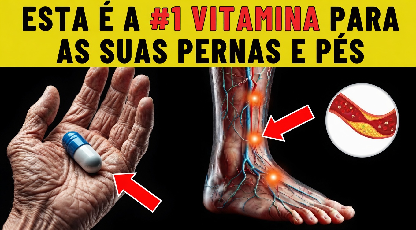 1 vitamina que pode ajudar a melhorar naturalmente a circulação nas pernas e nos pés