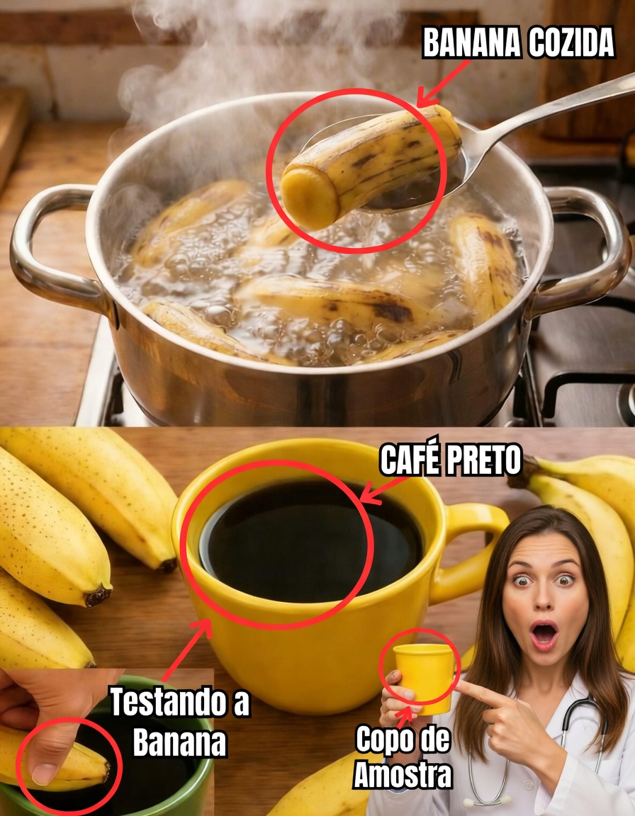 O que acontece com o seu corpo quando você ferve 2 bananas antes de dormir (você não vai acreditar no nº 1)