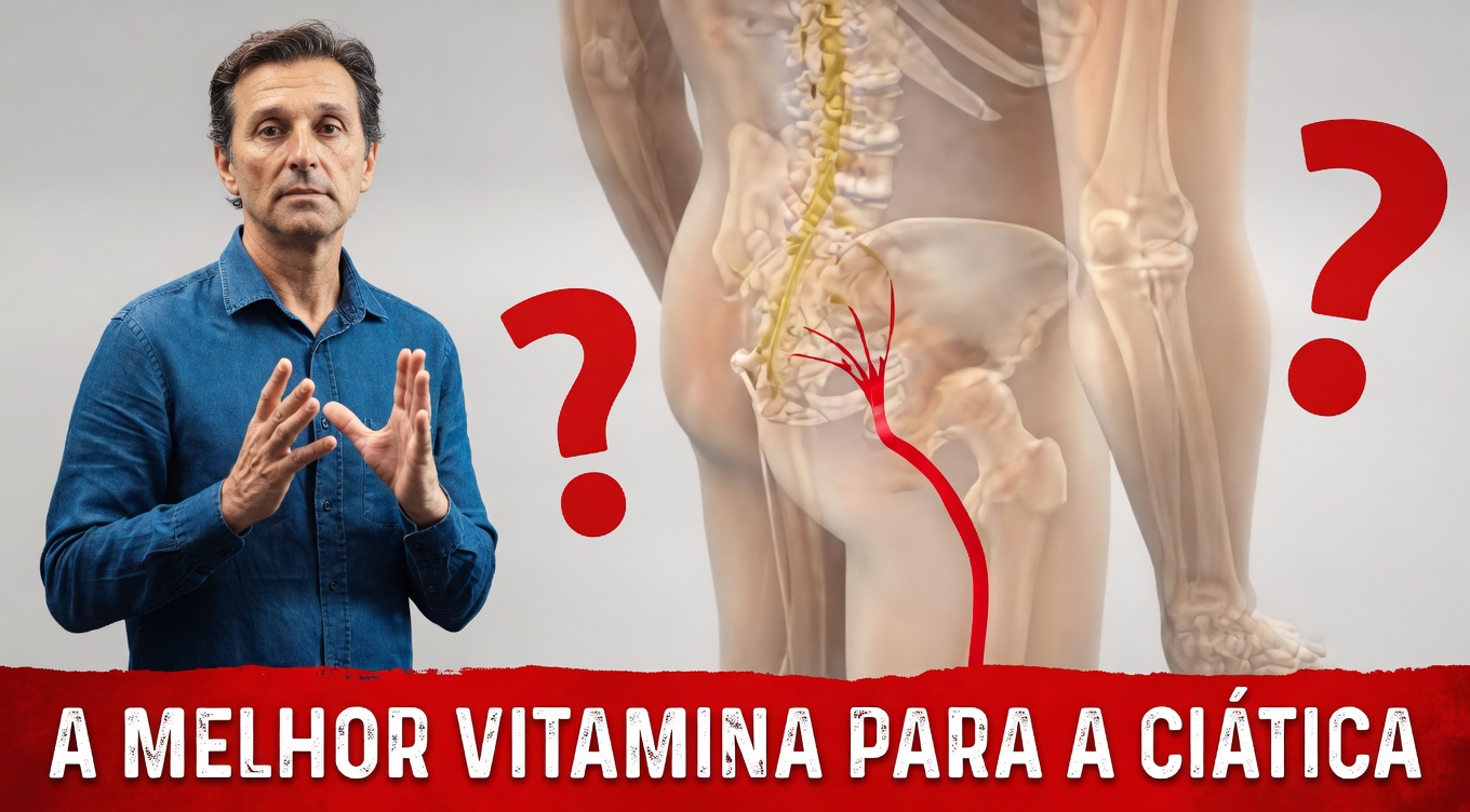 A única vitamina que seu médico nunca verifica e que está destruindo silenciosamente o seu nervo ciático neste exato momento