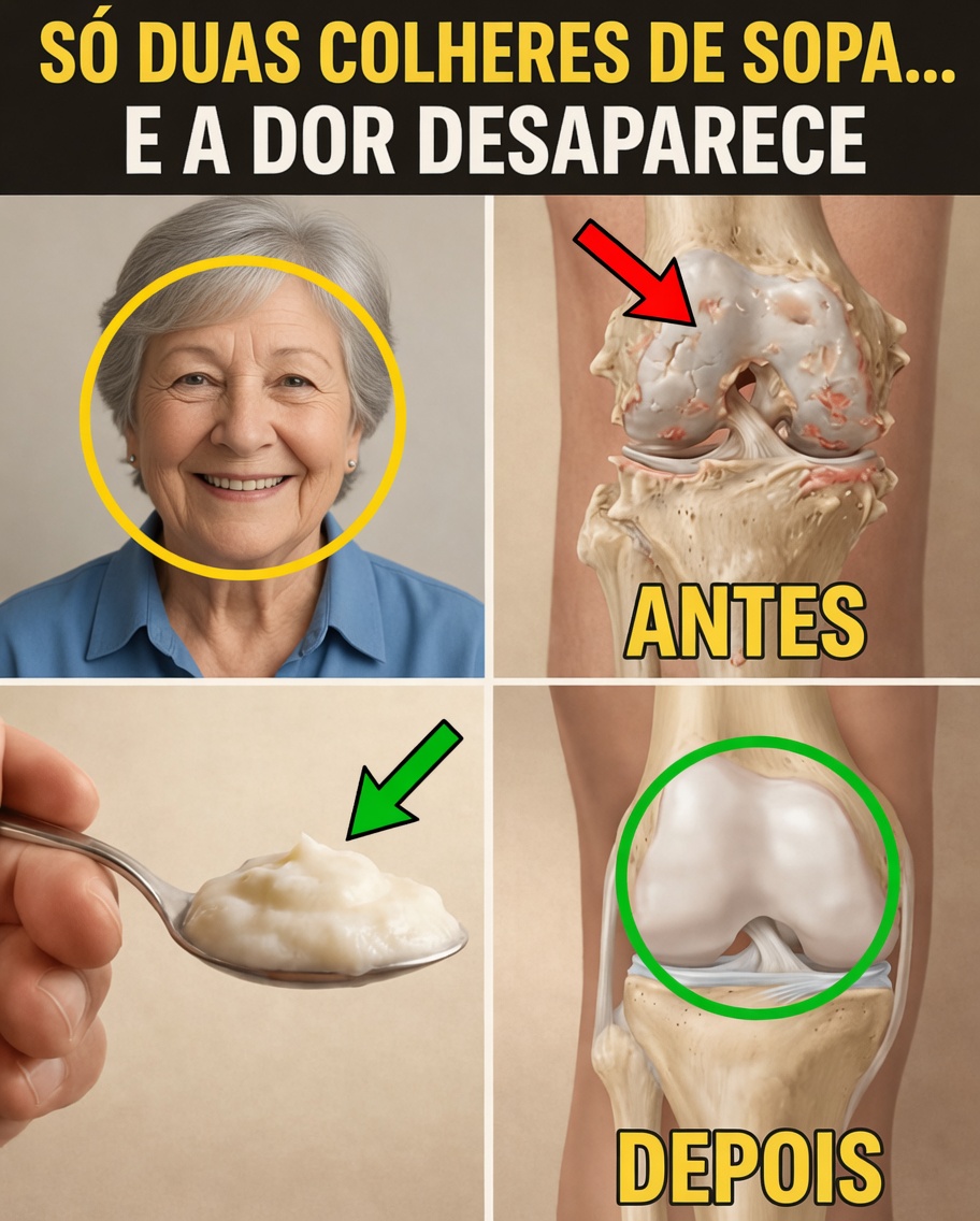 O único alimento tradicional que pode ajudar a aliviar a dor no joelho e a apoiar a saúde da cartilagem após os 40 anos