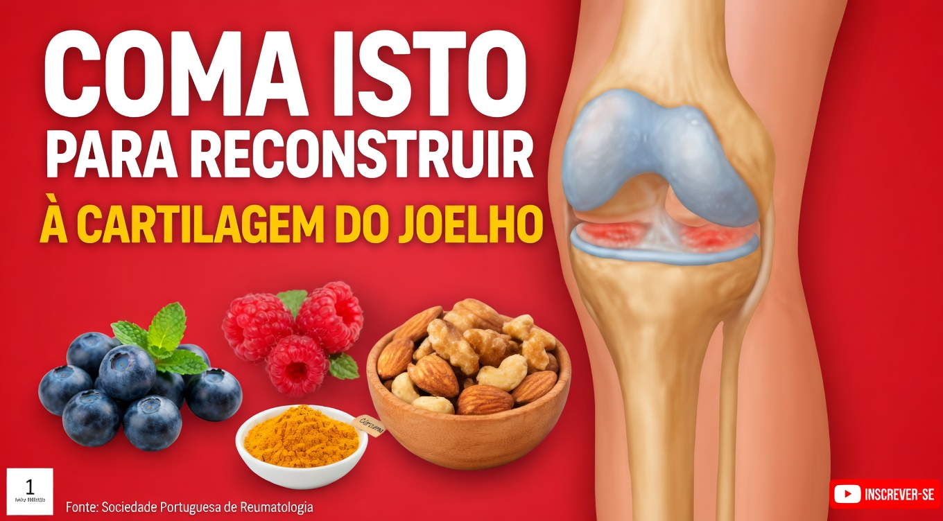 O único alimento tradicional que pode ajudar a aliviar a dor no joelho e a apoiar a saúde da cartilagem após os 40 anos