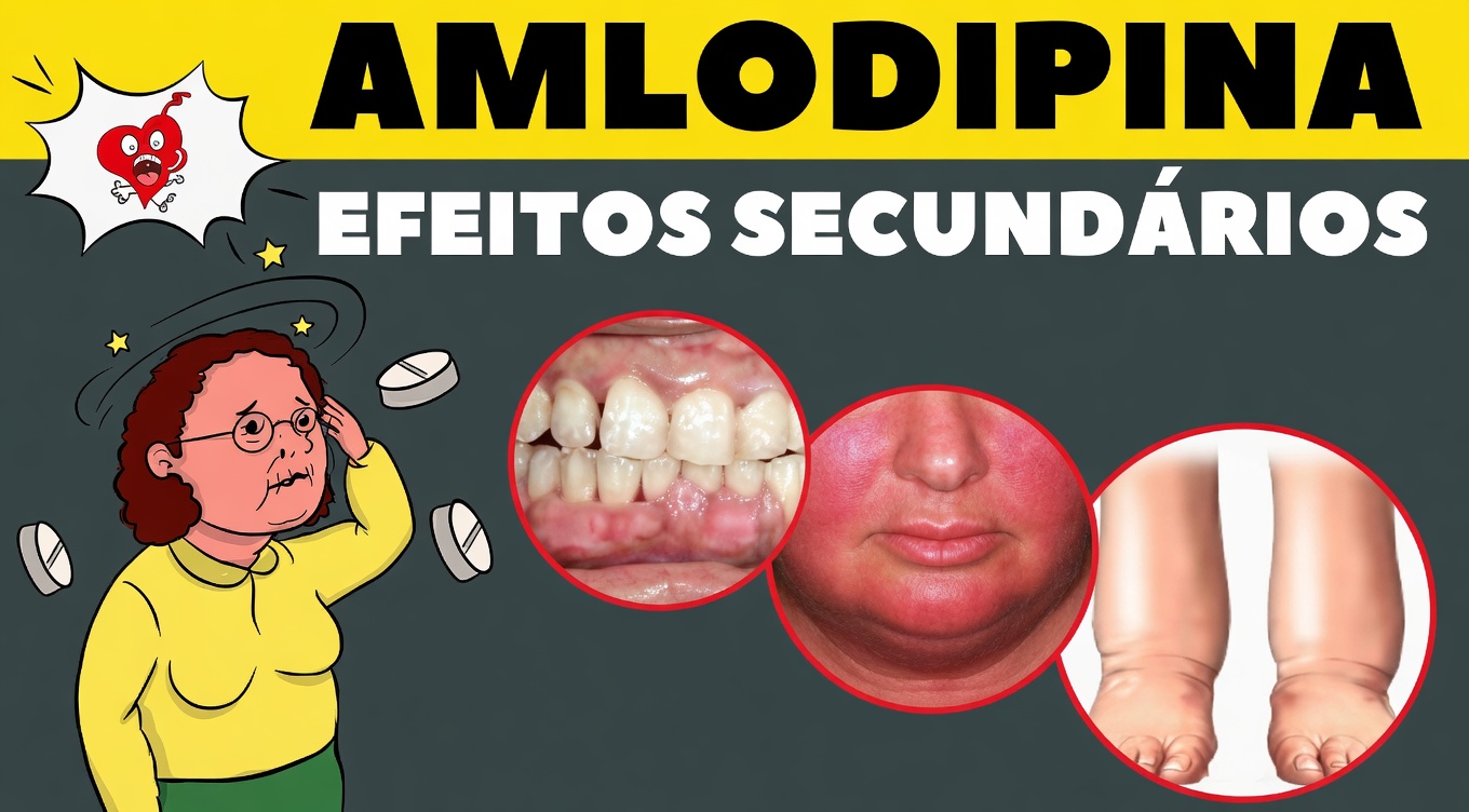 12 piores efeitos colaterais da amlodipina que você nunca deve ignorar: o que milhões ignoram