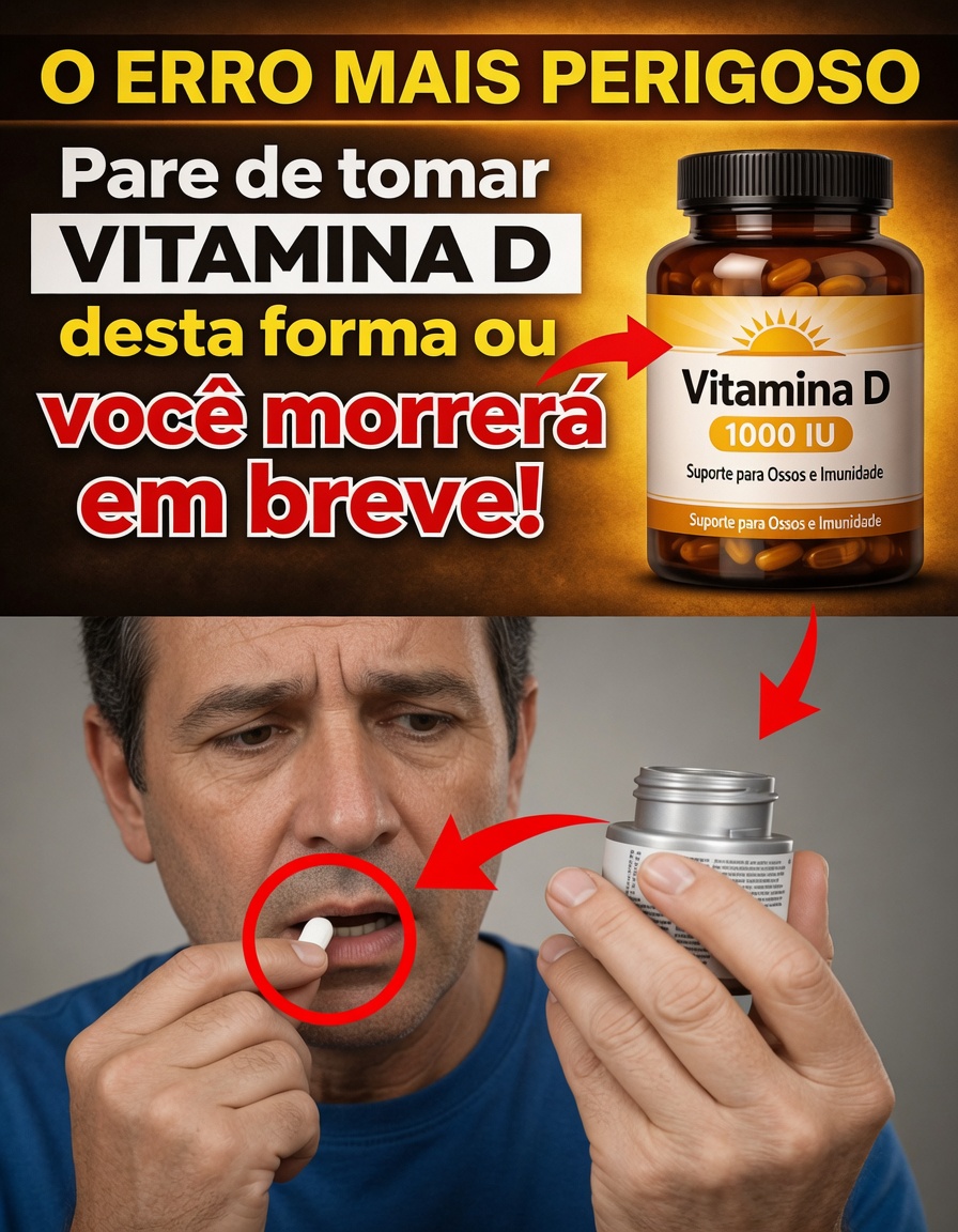 Você tem mais de 50 anos e está tomando vitamina D? Evite estes erros comuns para se manter seguro e saudável