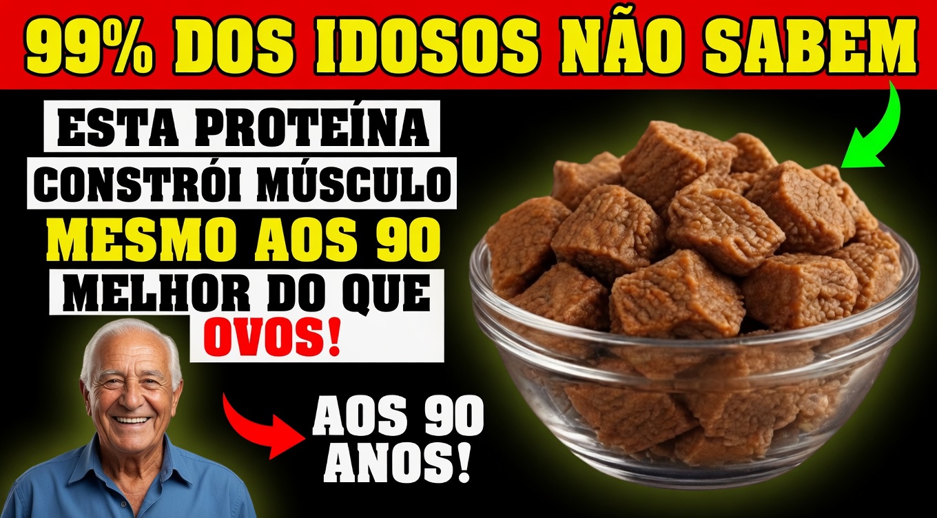 Idosos: Ganhe Massa Muscular Após os 70 com Estas 4 Proteínas Vegetais (E o Truque Simples de Horário que Faz Elas Funcionarem)