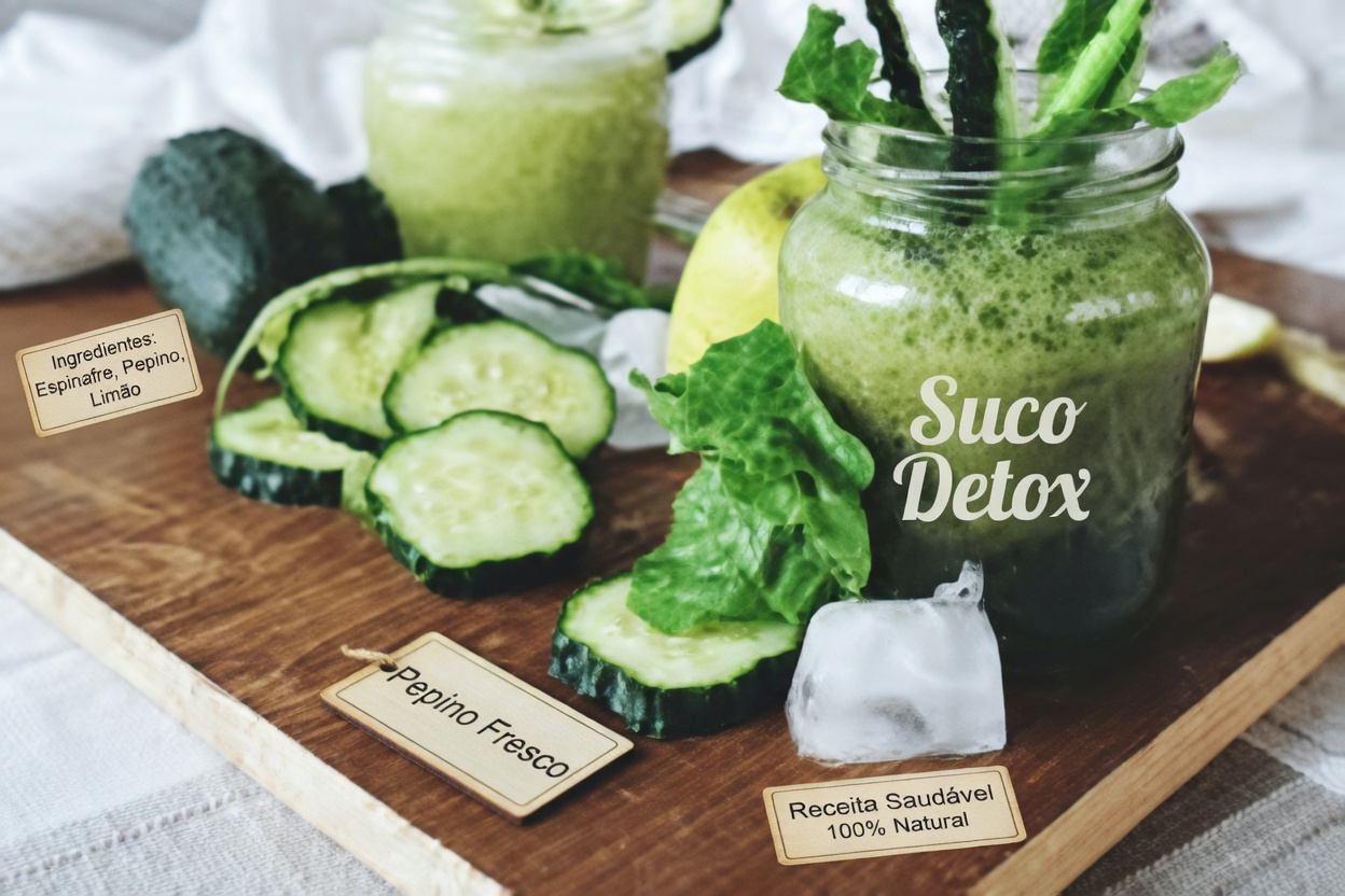 Como Emagrecer com Pepino! Receita Matinal Simples e Rápida