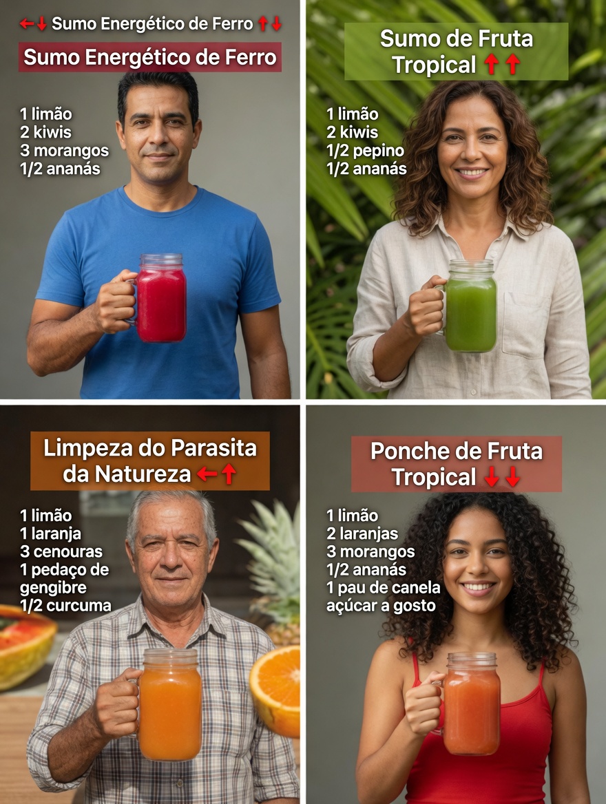 7 Sucos Matinais que Ajudam a Manter o Equilíbrio Natural do Seu Corpo Todos os Dias