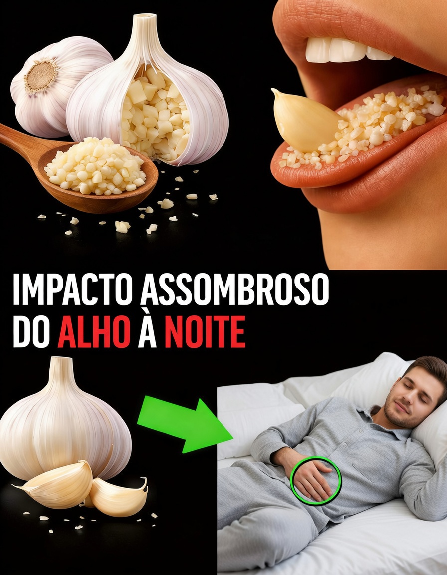 Coma alho antes de dormir — e veja o que acontece durante a noite! (Este hábito simples pode surpreender você)