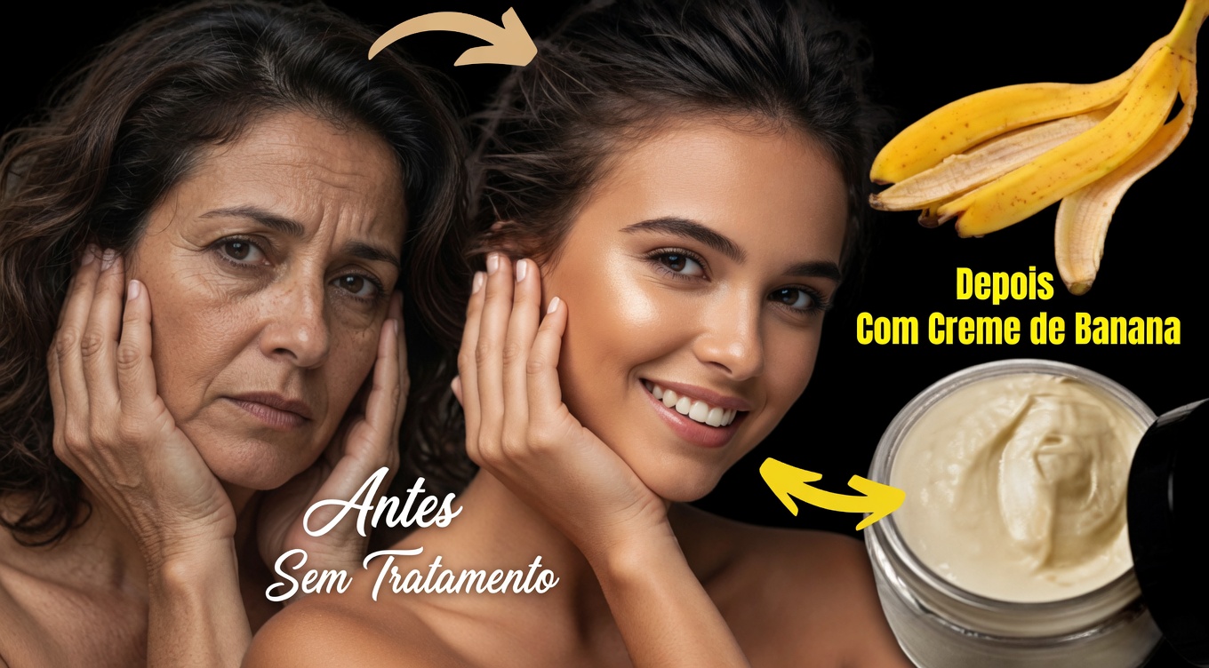 Brilhe como nunca antes: a máscara facial de banana e cenoura que desafia o envelhecimento
