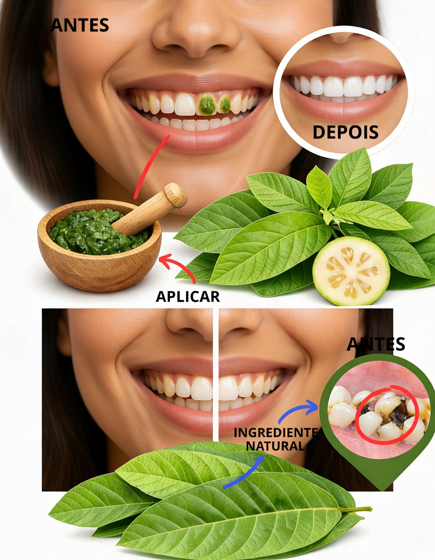3 Principais Formas Naturais de Apoiar a Saúde dos Dentes Usando Folhas de Goiabeira – Simples e Econômico!