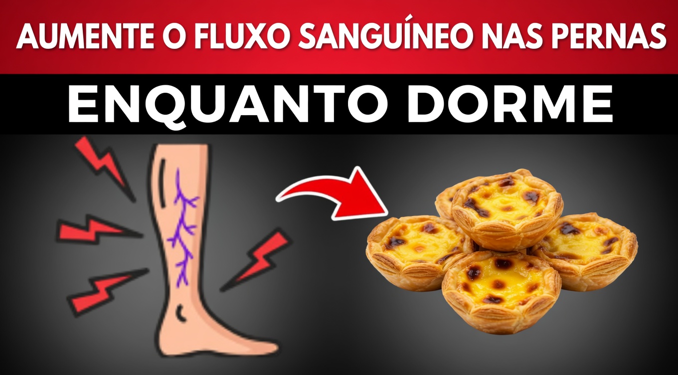 Coma isto antes de dormir para apoiar naturalmente a circulação nas pernas e nos pés