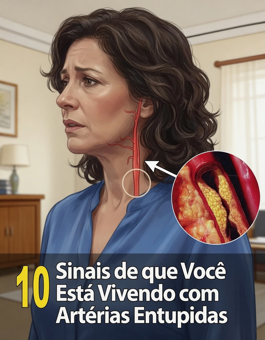 Não Ignore Estes 10 Sinais de Alerta de Que Suas Artérias Podem Estar Bloqueadas – A Detecção Precoce Importa