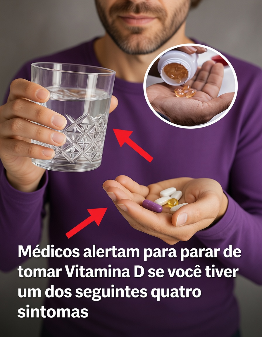 Aviso importante dos médicos: pare de tomar vitamina D imediatamente se você tiver estes 4 sintomas