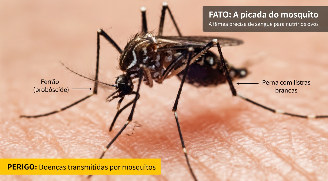 Por que os mosquitos sempre picam você primeiro? Descubra o que os atrai e como se proteger!