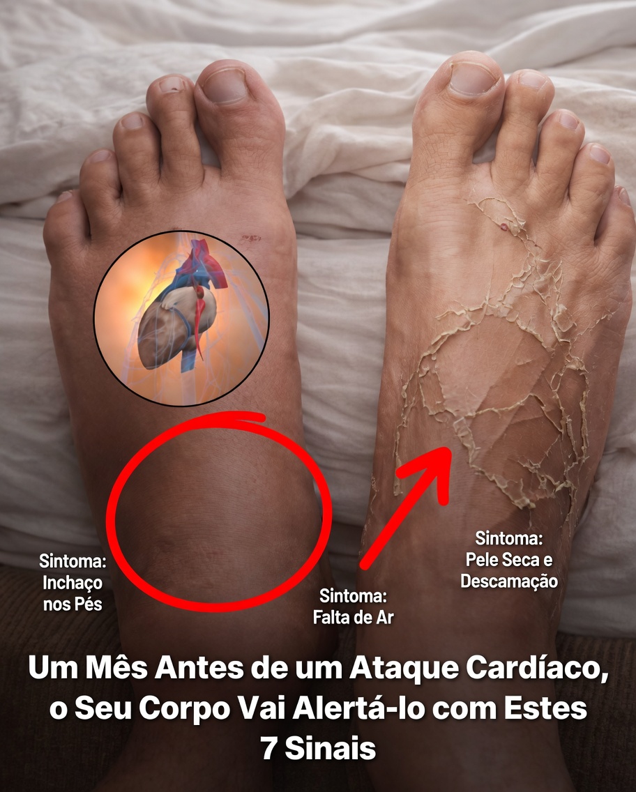 7 Sinais de Alerta que o Seu Corpo Pode Estar Dando um Mês Antes de um Ataque Cardíaco – Não os Ignore!