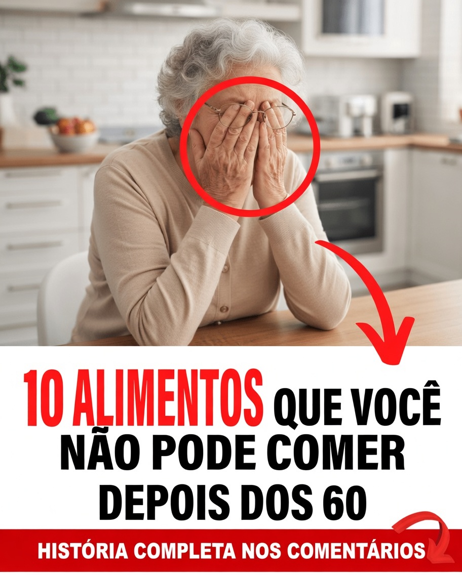 Se você tem mais de 60 anos, descubra estes 10 alimentos que talvez queira evitar para hábitos mais saudáveis