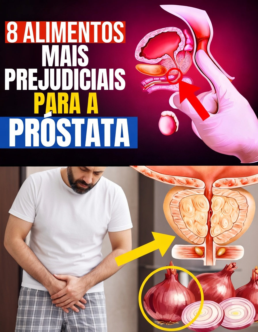 8 Alimentos do Dia a Dia que Podem Aumentar as Preocupações com a Próstata (Limitá-los Pode Ajudar a Promover Melhor Saúde)