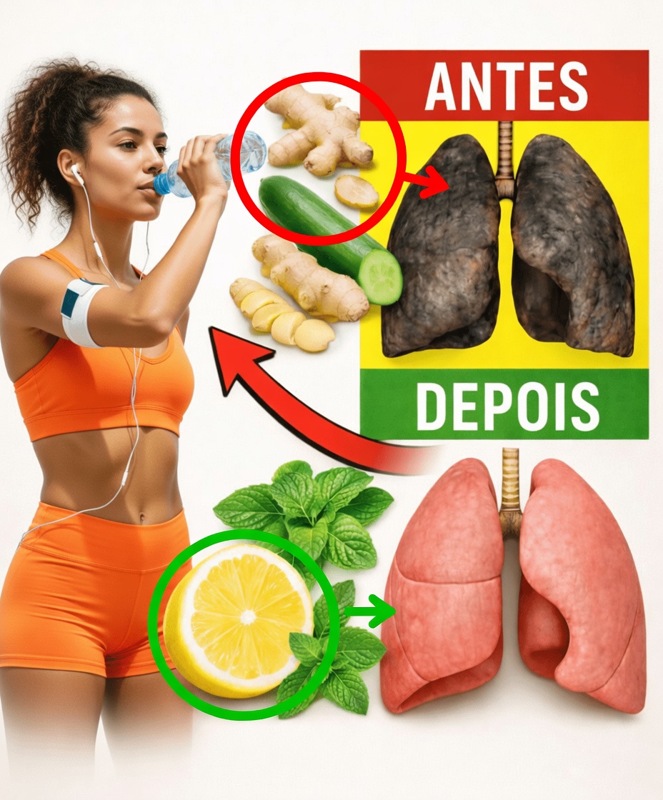 9 razões pelas quais você deve beber água com pepino, gengibre, hortelã e limão todos os dias