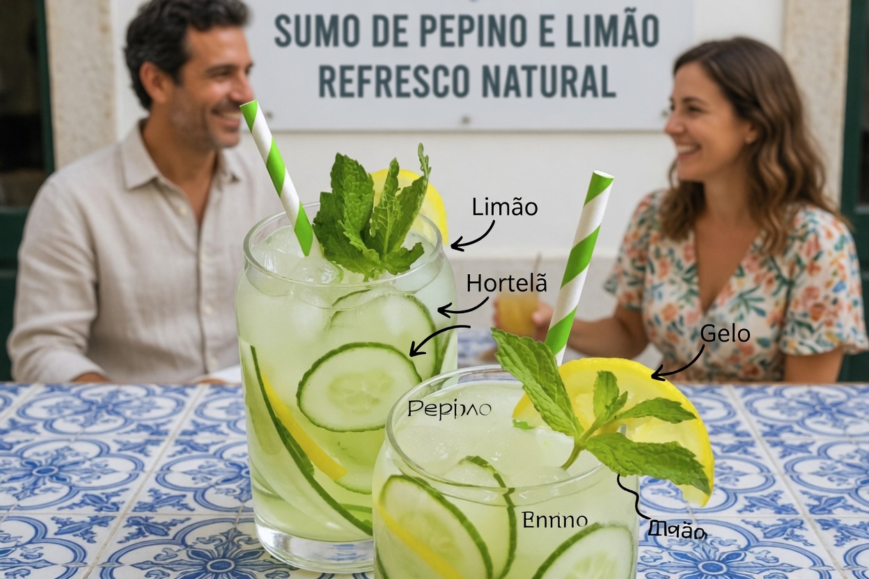 9 razões pelas quais você deve beber água com pepino, gengibre, hortelã e limão todos os dias