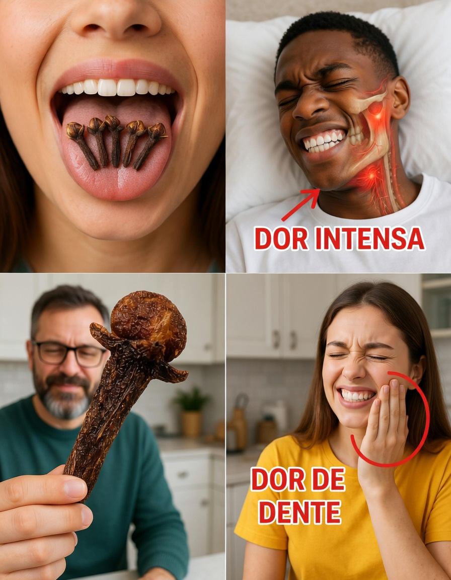 Segurar Cravos na Boca: Uma Forma Natural de Aliviar a Dor de Dente