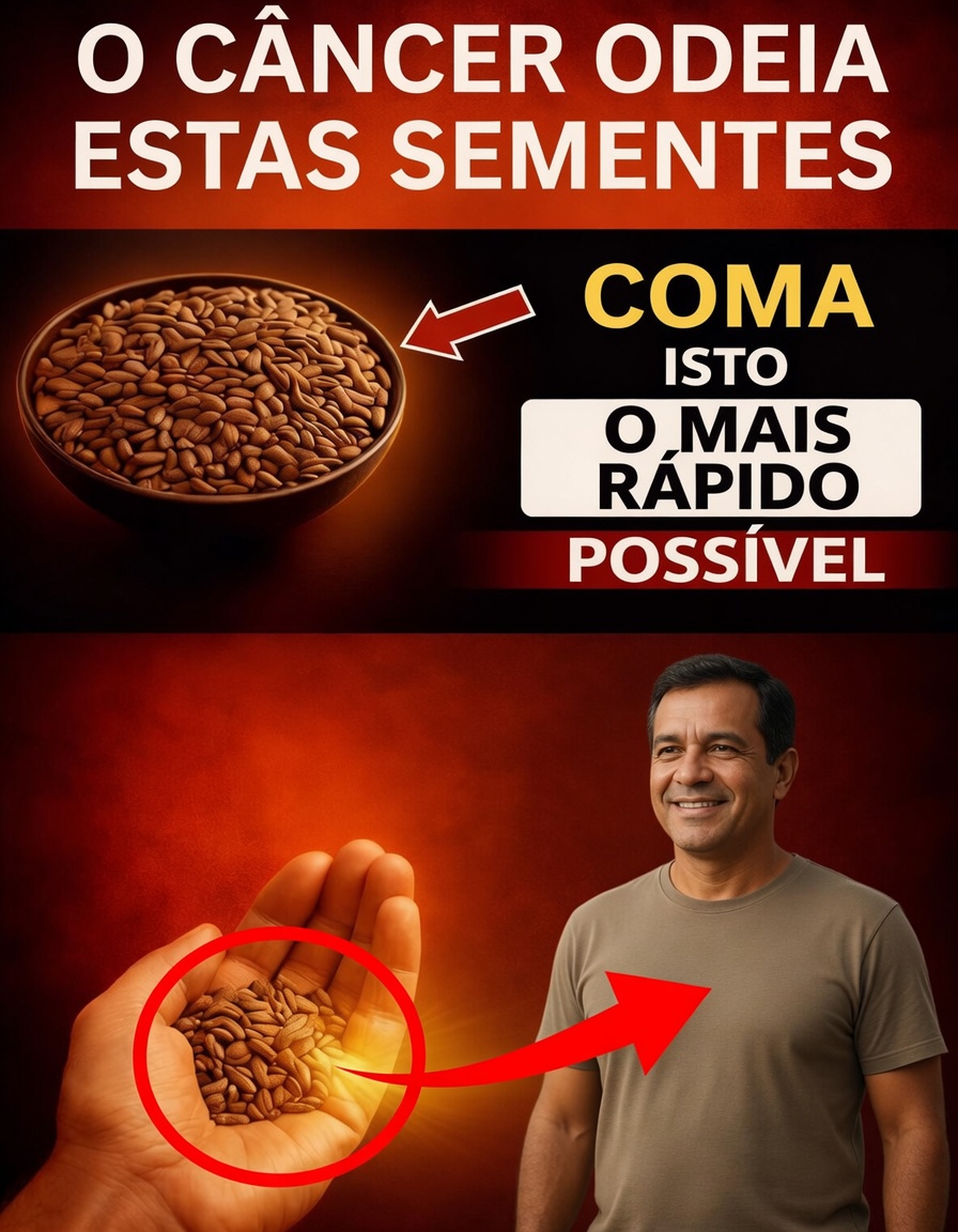 6 Sementes que Idosos Devem Comer Diariamente para Combater o Câncer Naturalmente